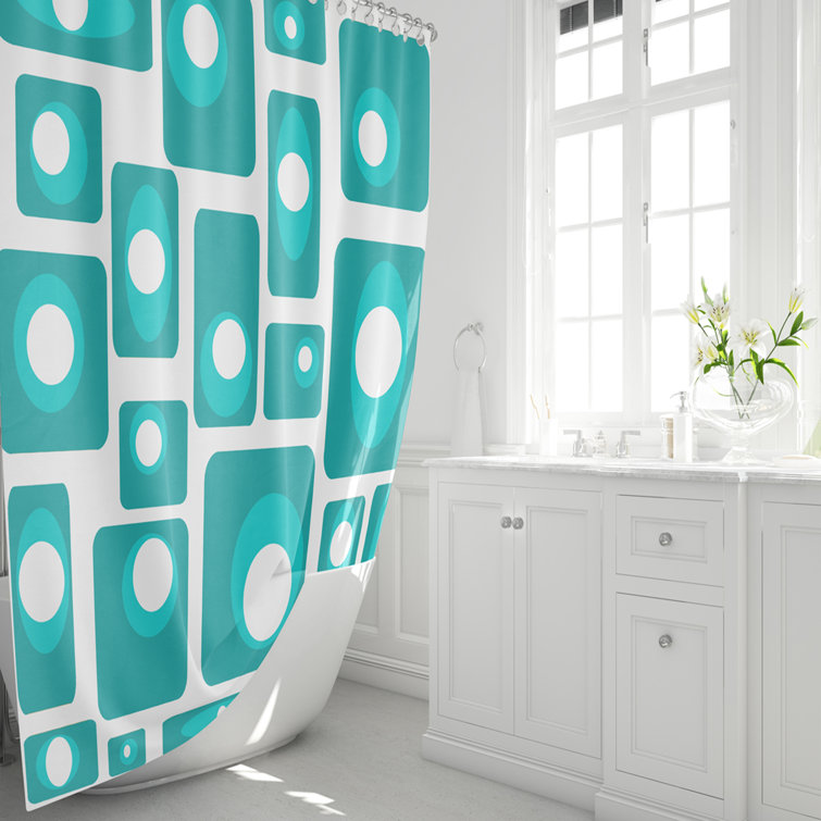 Corrigan Studio® Northgate Mid Century Modern Shower Curtain Wayfair